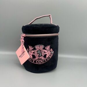 Juicy couture velour cosmetics bag